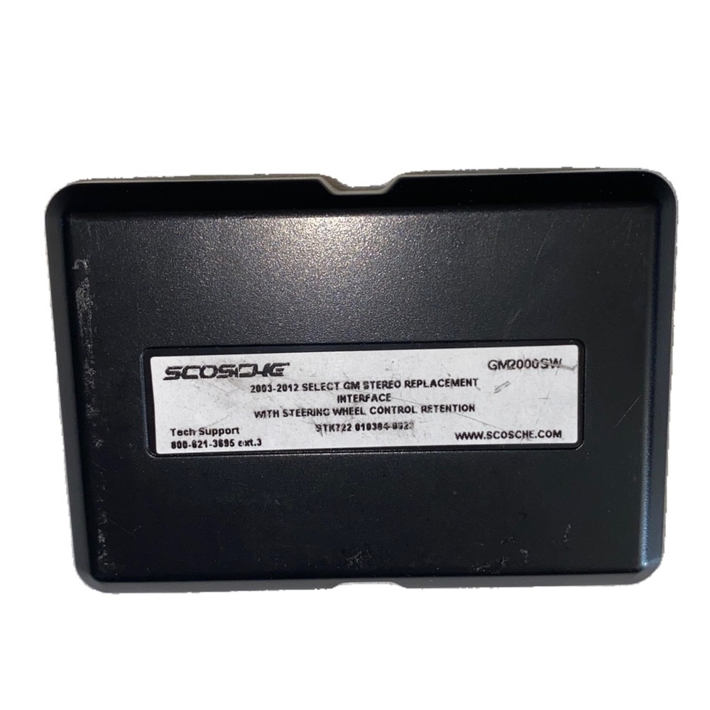 Scosche GM2000SW 2003-2012 Select GM Stereo Replacement Interface